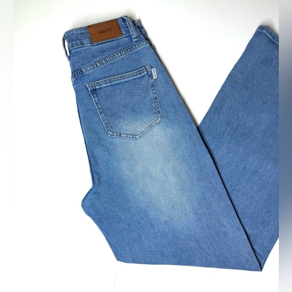 HDLTE Women's Wide Leg Baggy Jeans Size- XS - Picture 8 of 10